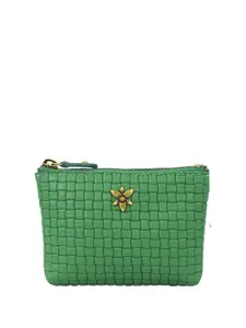 Anuschka Women Textured Leather Zip Around Wallet