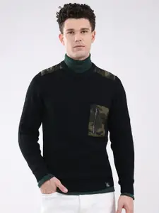 Monte Carlo Men Round Neck Full Sleeve Pullover