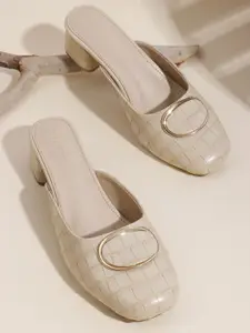 Chemistry Women Block Heel Mules