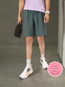 Kook N Keech Men Textured Loose Fit Ribbed Shorts