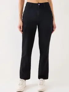 SPYKAR Women High-Rise Cotton Straight Fit Jeans