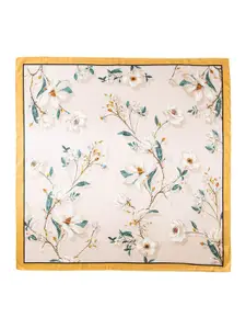 QUECY Women Floral Printed Casual Scarf