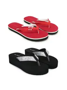 TWO SOFT Women Thong Flip-Flops