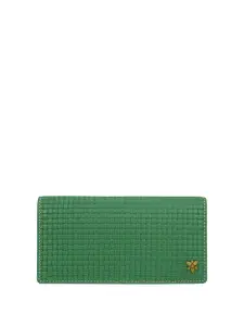 Anuschka Women Textured Leather Two Fold Wallet