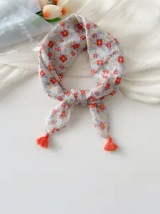 QUECY Women Floral Printed Casual Scarf