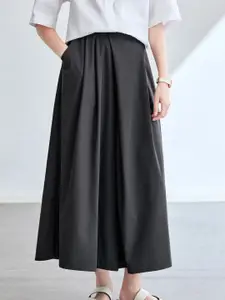 StyleCast A-Line Midi Skirt