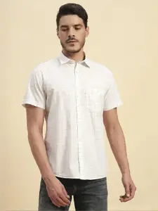 Cantabil Men Comfort Checked Casual Shirt
