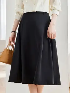 StyleCast A-Line Midi Skirt