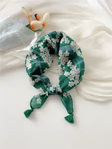 QUECY Women Floral Printed Scarf