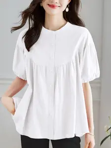 StyleCast Women Cotton Round Neck Top