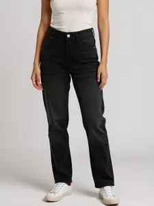 glitchez Women Relaxed Fit Light Fade Stretchable Jeans