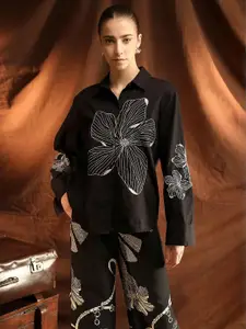 Kazo Women Floral Party Shirt