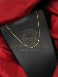 Arudhras fashion jewels Gold-Plated Brass Necklace