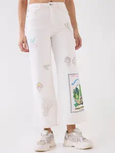 SPYKAR YNR Women Straight Fit High-Rise Jeans