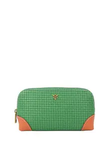 Anuschka Women Textured Short Zip Around Wallet