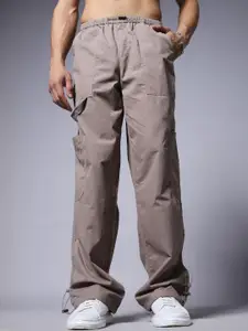 PRONK Men's Relaxed Fit Parachute Pants