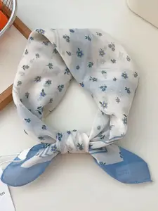 QUECY Women Floral Printed Scarf