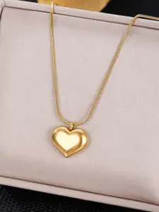 Zabby Allen Gold-Plated Stainless Steel Minimal Necklace