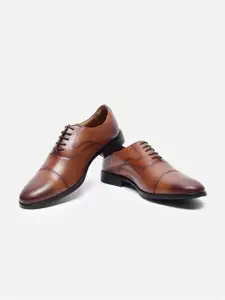 Van Heusen Men Leather Formal Oxfords