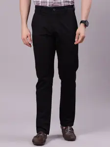 V-Mart Men Dobby  Chinos Trousers