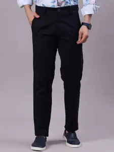 V-Mart Men Slim Fit Mid-Rise Trousers