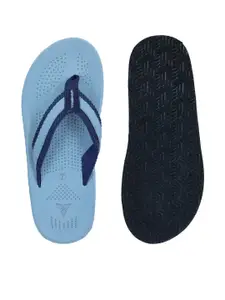 Trekiva Men Blue EVA Flip Flops