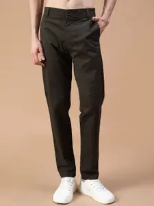 V-Mart Men Low-Rise Slim Fit Regular Trousers