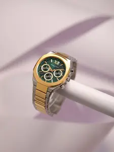 pierre cardin lyse Men Textured Dial Chronograph Analogue Watch CF.1017.MU.2