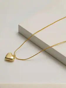 Zabby Allen Gold-Plated Stainless Steel Minimal Necklace