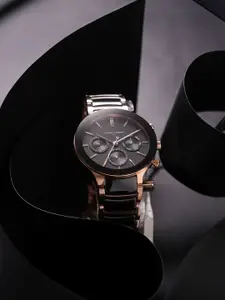 pierre cardin Men Cramique Stainless Steel Straps Analogue Multi Function Watch CF.1021.CR