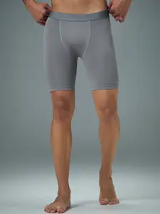 Technosport Men Slim Fit Cycling Compression Shorts