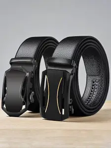 Provogue Men Pack Of 2 Textured Belt