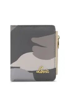 Lavie Women Abstract Printed Zip Around Wallet