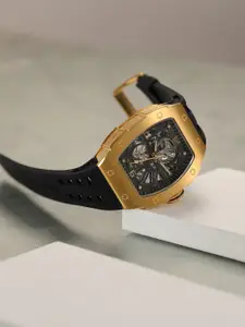 pierre cardin Squelette Men Dial & Straps Analogue Automatic Watch CF.1013.PB.2