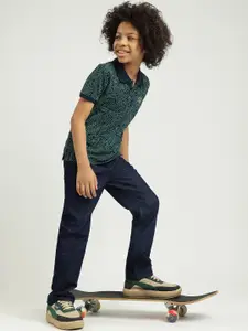 Allen Solly Junior Boys Straight Fit Stretchable Jeans