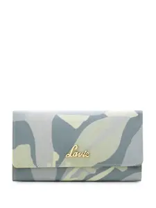 Lavie Women Geometric Printed Three Fold Wallet