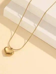 Zabby Allen Gold-Plated Stainless Steel Minimal Necklace