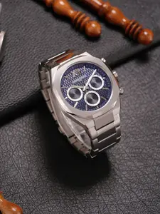 pierre cardin lyse Men Bracelet Style Straps Analogue Multi Function Watch CF.1017.MS.1