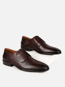 Louis Philippe Men Leather Formal Derbys