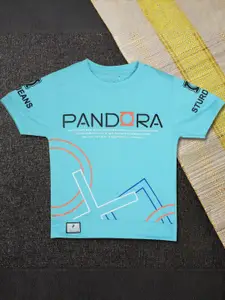 WORTON FASHION Printed Pure Cotton T-shirt & Shorts