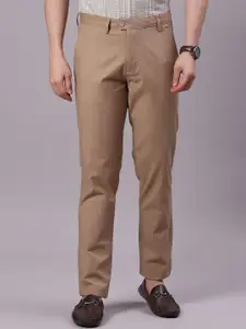 V-Mart Men Slim Fit Mid-Rise Chinos Trousers