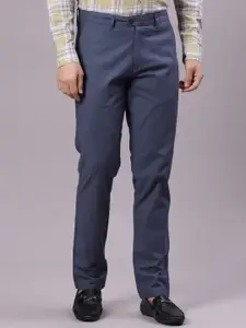 V-Mart Men Slim Fit Mid-Rise Trousers