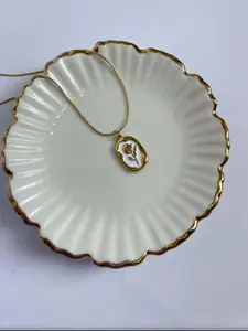 Zabby Allen Gold-Plated Stainless Steel Minimal Necklace