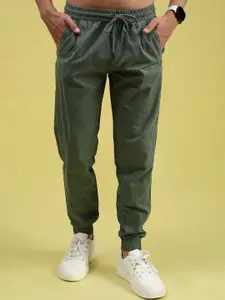 V-Mart Men Jogger Mid-Rise Cotton Trousers
