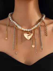 StyleCast x Revolte Gold-Plated Enamelled Necklace