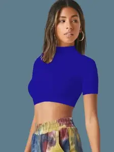 Dream Beauty Fashion Bullet Women Fitted Crop Top