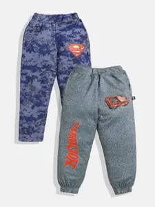 YK X Minute Mirth Boys Pack of 2 Printed Track Pants