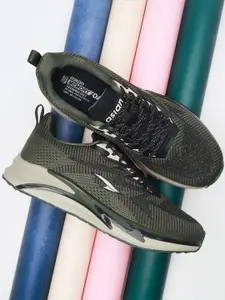 ASIAN Men Mesh High-Top Running Non-Marking Shoes