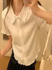 StyleCast Women Solid Casual Shirt