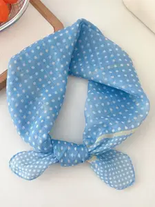 QUECY Polka Dots Printed Scarf